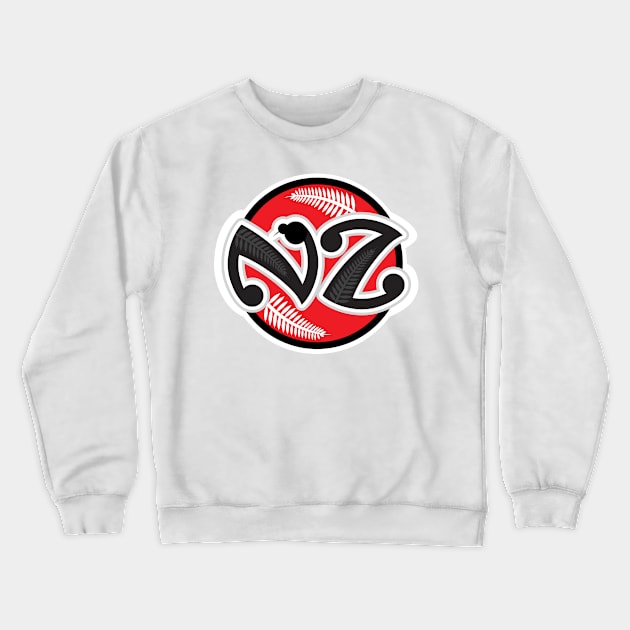 New Zealand - NZ - Kiwi - Fern Crewneck Sweatshirt by kiwiartyfarty